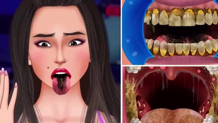 ASMR 여행 후 심하게 다친 손의 치료