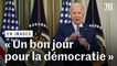 Midterms 2022 : Joe Biden se félicite d’un « bon jour pour la démocratie »