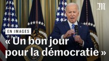 Midterms 2022 : Joe Biden se félicite d’un « bon jour pour la démocratie »