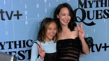 Isla Rose Hall and Charlotte Nicdao attend Apple TV 's 