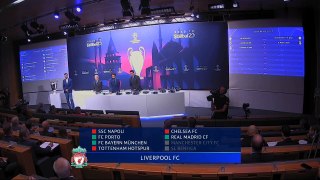 The UCL Draw 2022/23 UEFA Champions League Round of 16