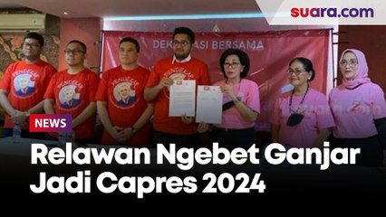 Ngarep Ganjar Diusung jadi Capres 2024, Relawan Pendekar dan Binar Kirim Surat ke Megawati