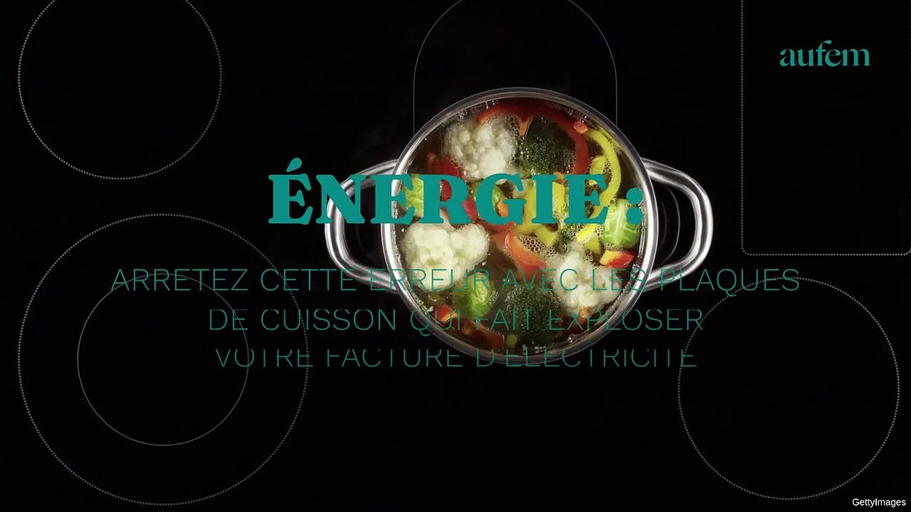 Énergie : arrêtez cette erreur avec les plaques de cuisson qui fait exploser votre facture d'électricité