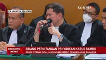 Saksi Ariyanto Ditanya Soal Hubungan Ferdy Sambo dengan Terdakwa Lain!