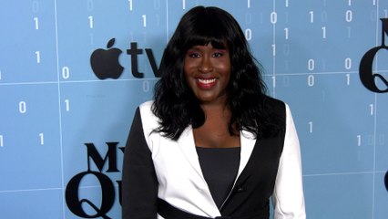 Naomi Ekperigin attends Apple TV+'s "Mythic Quest" season 3 premiere in Los Angeles