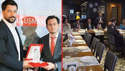 Azerbaycan'dan ve Türkiye'den gazetecilerin buluştuğu gecede Haberler.com'a anlamlı ödül