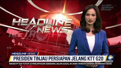 KTT G20 - Presiden Jokowi melakukan Peninjauan kesiapan Bali Jelang KTT G20