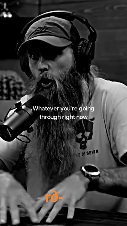 Push through it. spoken by Chadd Wright