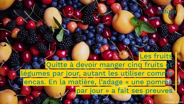 Grignotage : 5 encas sains à moins de 100 calories pour les petites faims