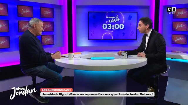 Jean-Marie Bigard parle de François Cluzet dans Chez Jordan sur C8