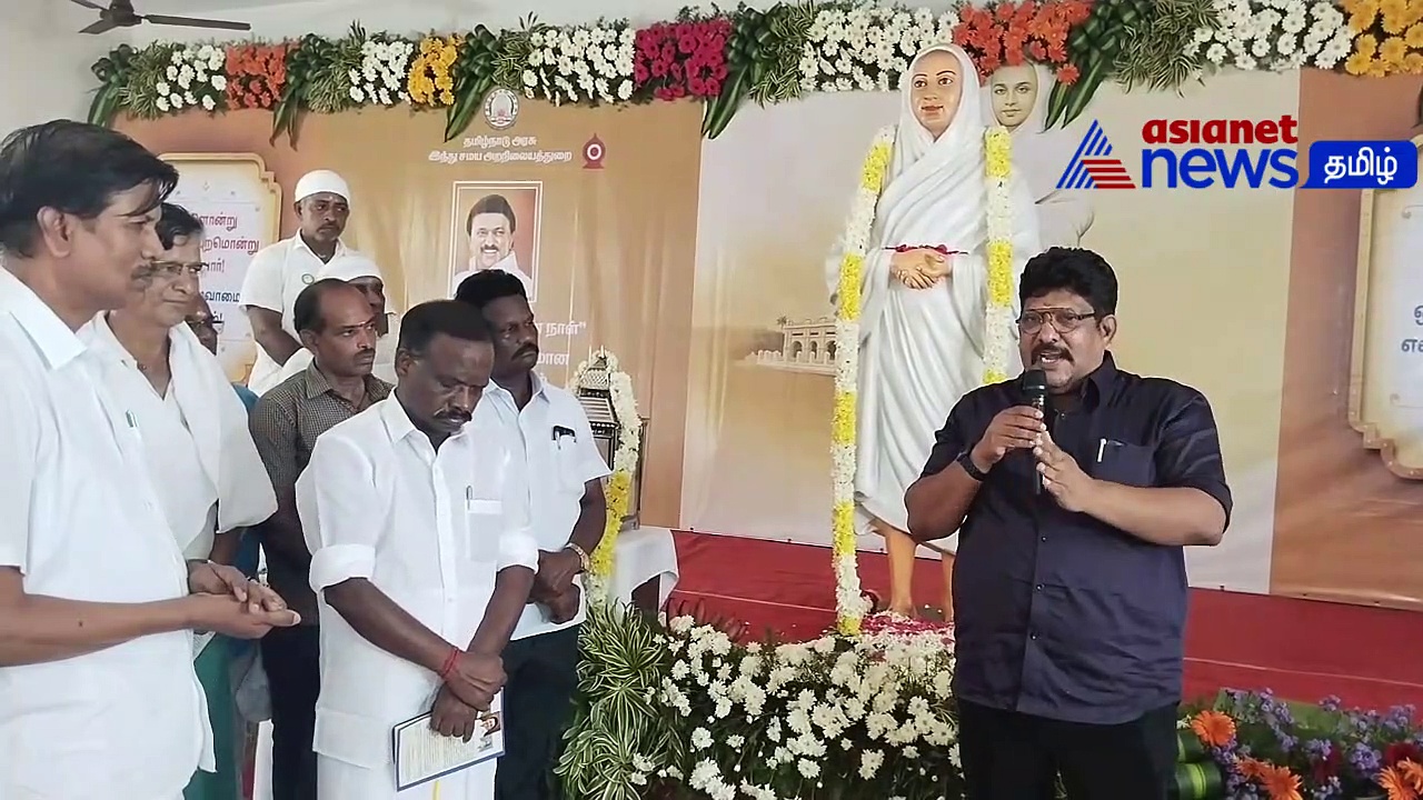 கோவில் சொத்துகளுக்கும், அன்பர்களுக்கும் திமுக ஆட்சியில் சிறந்த பாதுகாப்பு வழங்கப்படுகிறது - MLA SS பாலஜி