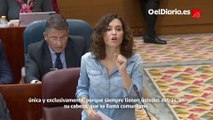 Ayuso dice que la emergencia climática va contra la evidencia científica y tiene detrás al “comunismo”