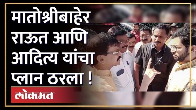 उद्धव ठाकरे यांच्या भेटीनंतर संजय राऊत आणि आदित्य ठाकरे यांचा निर्णय | Sanjay Raut meet Thackeray