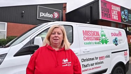 The launch of Cash for Kids Mission Christmas in Leeds with Lisa Sulivan
