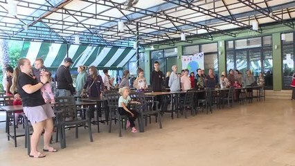 Savaş mağduru Ukraynalı çocuklar, Atatürk'ün sözleriyle dünyada barış istedi