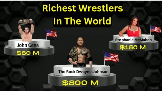 Richest Wrestlers In The World || Who Is The Richest Wrestler In The World?