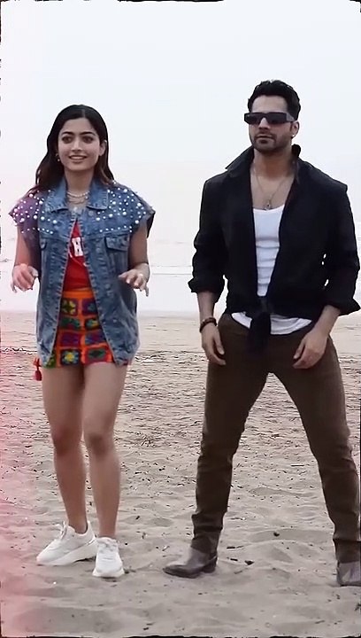 Rashmika mandana vs Varun Dhawan daince
