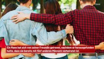 Frau hat einen Freund und fünf Ehemänner