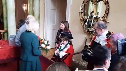King Charles and Queen Consort Camilla presented with Paddington Bear gift