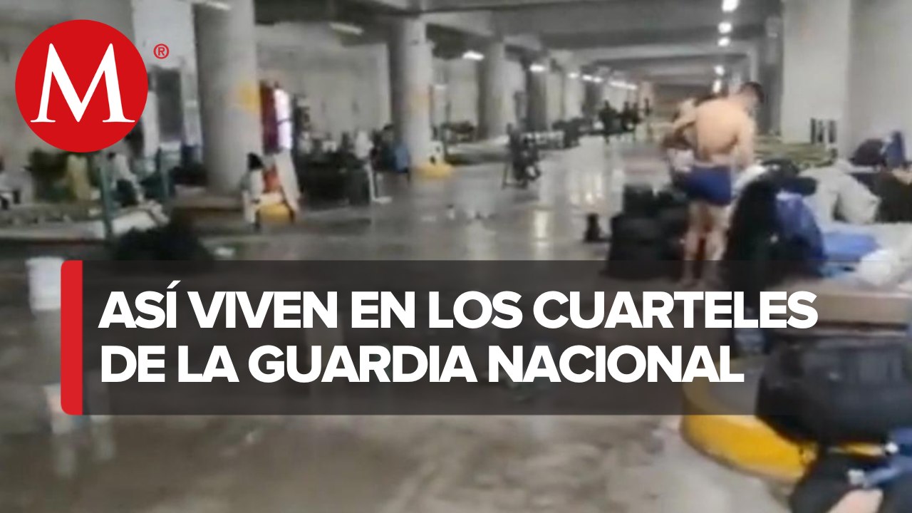 Guardias nacionales denuncian las malas condiciones laborales y para vivir