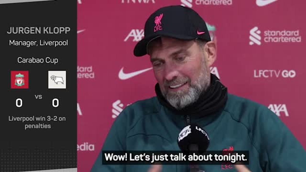 Klopp hails penalty shootout hero Kelleher