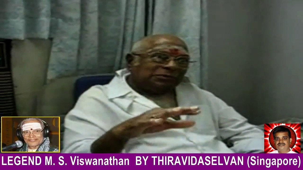 Legend M. S. Viswanathan By Thiravidaselvan (singapore) Vol 6