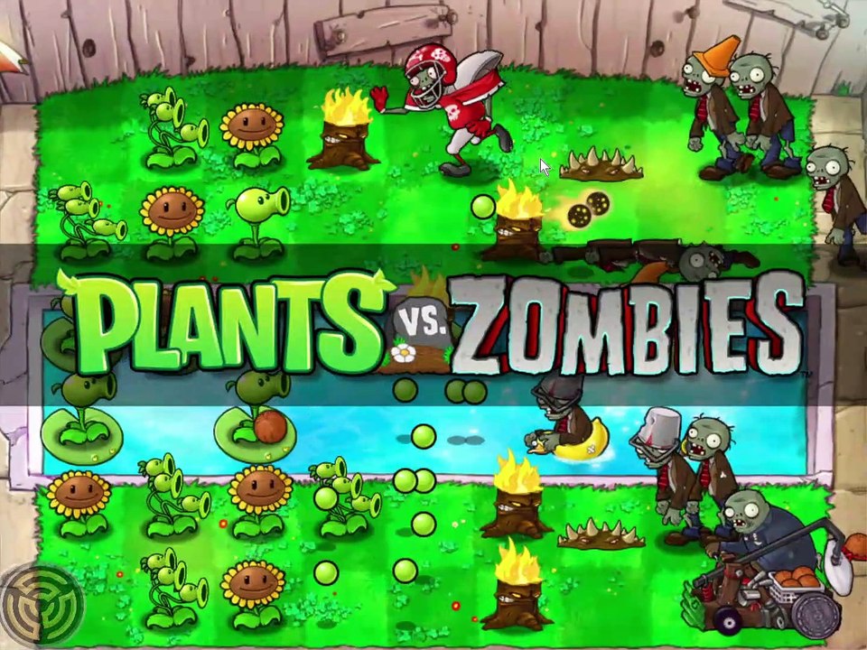 Plants vs Zombies - Adventure Level 1-1