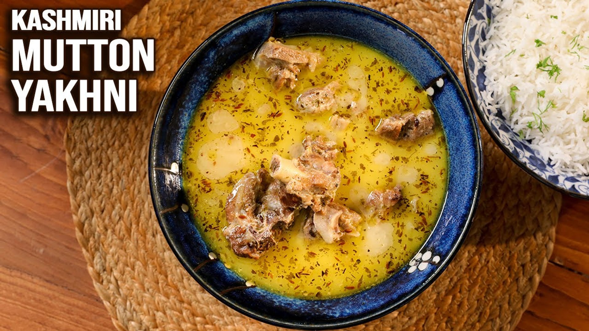 ⁣Kashmiri Mutton Yakhni | White Mutton Curry | Kashmiri Cuisine | Mutton Curry By Smita | Get Curried