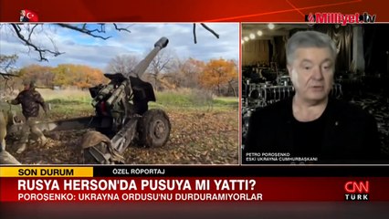 Poroşenko'dan Cumhurbaşkanı Erdoğan'a övgü dolu sözler: Putin'e geri adım attırdı