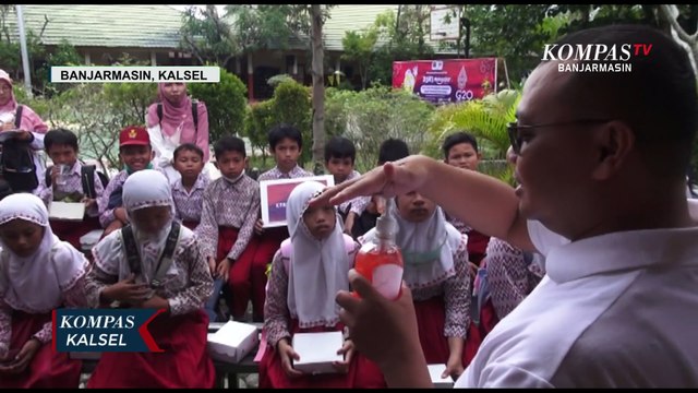 Sambut KTT G20, DJKI Mengajar Kembali Hadir di Banjarmasin, Kenalkan Siswa SD Pentingnya Ide Kreasi