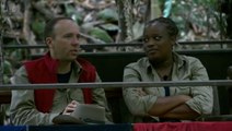Charlene White asks Matt Hancock ‘why are you here?’ as he arrives in jungle