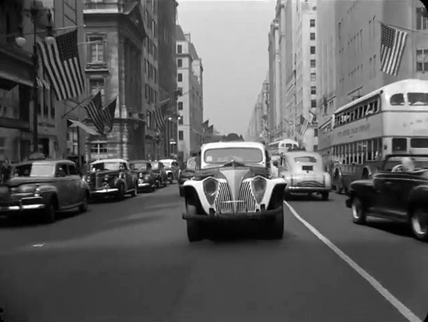 Process Plate, Manhattan, New York City, 8th Avenue, 5th Avenue, and 50th Street, ca. 1945