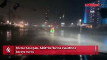 Nicole Kasırgası Florida'yı vurdu