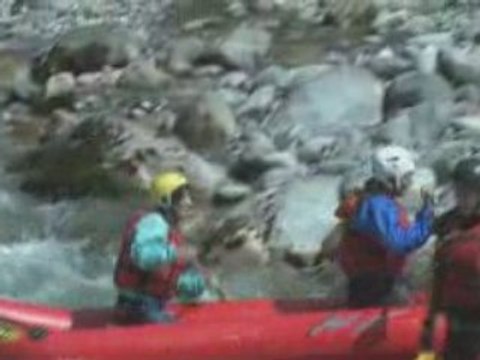 canyoning a Thonon les bains été 2007