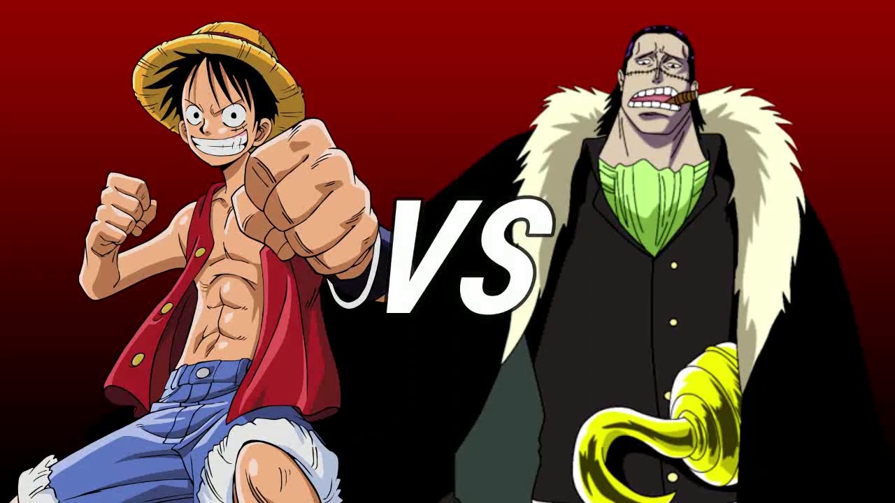 luffy vs crocodile full fight