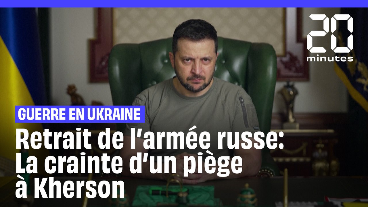 Guerre en Ukraine : Ce que l'on sait du retrait des troupes russes de Kherson