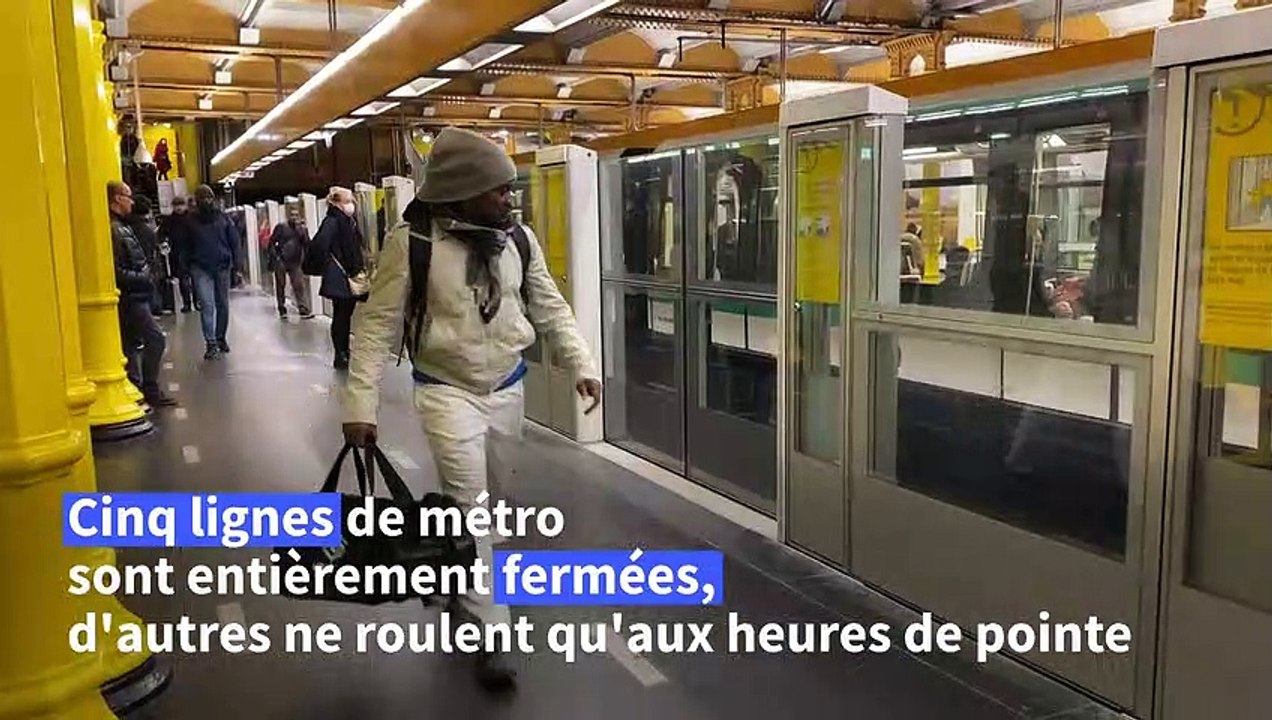 "Tout se passe bien", réagissent des Parisiens, malgré une grève à la RATP