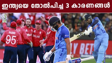 Chahal - നെ എന്ത് കൊണ്ട് കളിപ്പിച്ചില്ല 3 Reasons Why India Failed | *Cricket