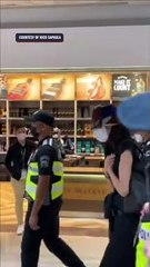 'Squid Game' star Jung Ho-yeon's arrival in Manila