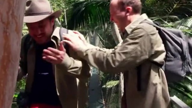 Matt Hancock spits on I’m a Celeb campmate Seann Walsh before bushtucker trial