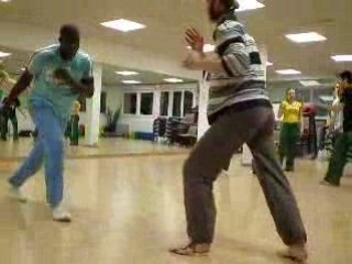 Capoeira Cours mouvemen à deux