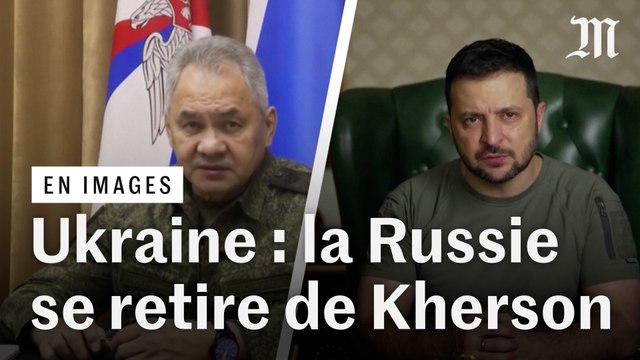 Les militaires russes annoncent leur retrait de la ville stratégique de Kherson suscitant la prudence de l’Ukraine