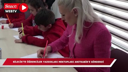 Bilecikli çocuklardan Atatürk’e mektup