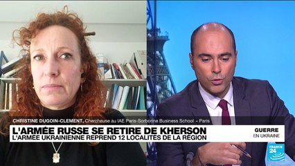 Guerre en Ukraine : l'armée ukrainienne reprend 12 localités de la région de Kherson