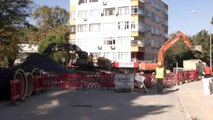 Bakırköy'de vatandaşların toz çilesi