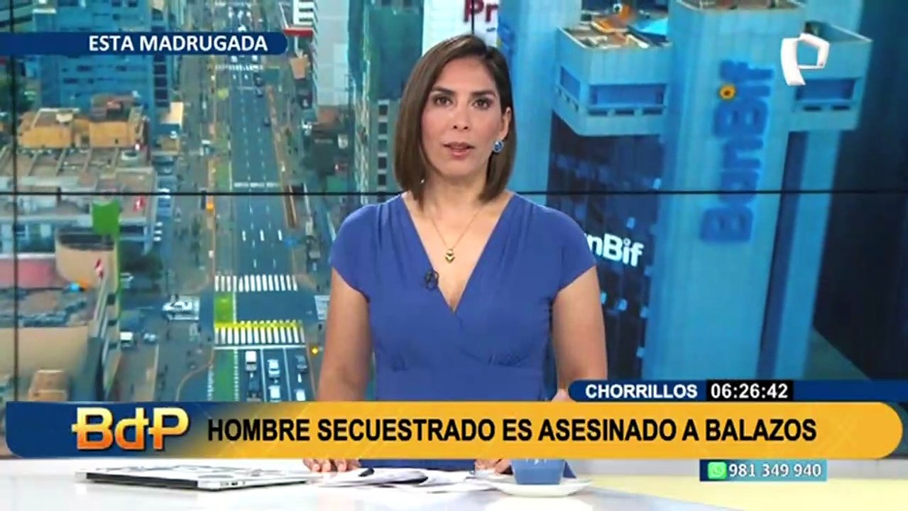 Chorrillos: Hombre que habría sido secuestrado es asesinado a balazos