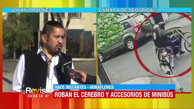 La Paz: Vecinos alertan robo de motocicletas y cerebros de autos en Miraflores 
