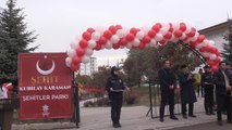 Şehit polis Kubilay Karaman'ın ismi parka verildi