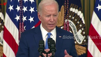 'Worthy of Being Looked At': Biden on Musk's Foreign Relationships