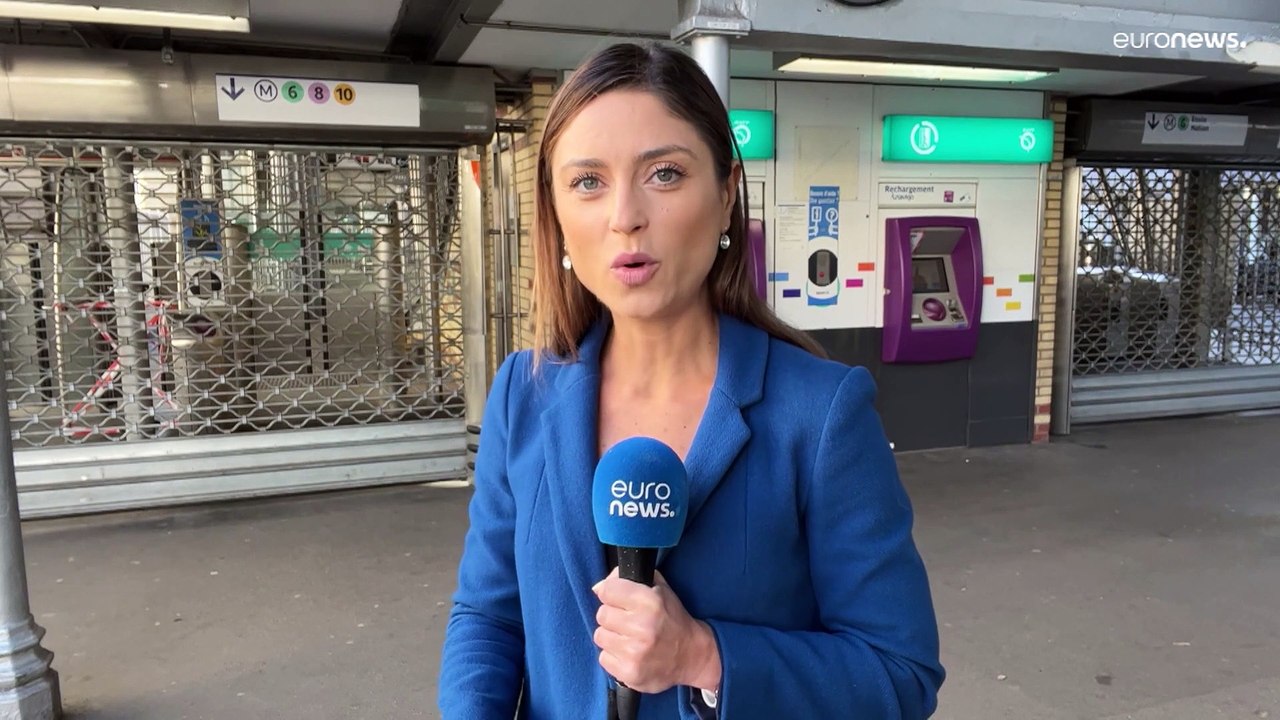 'Keine Metro - keine S-Bahn' - in Frankreich werden der Nah- und Fernverkehr bestreikt